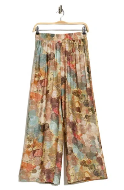 Patrizia Luca Abstract Print Pull-on Pants In Multi