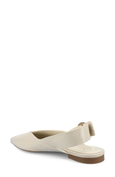 Journee Collection Jacqueline Slingback Flat In Multi