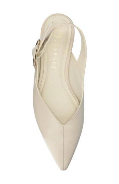 Journee Collection Jacqueline Slingback Flat In Multi