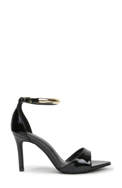 Berness Ankle Strap Sandal In Black