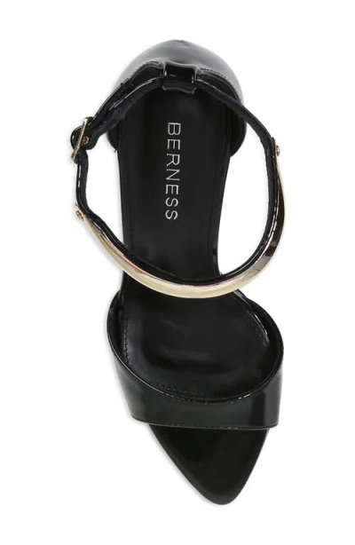 Berness Ankle Strap Sandal In Black