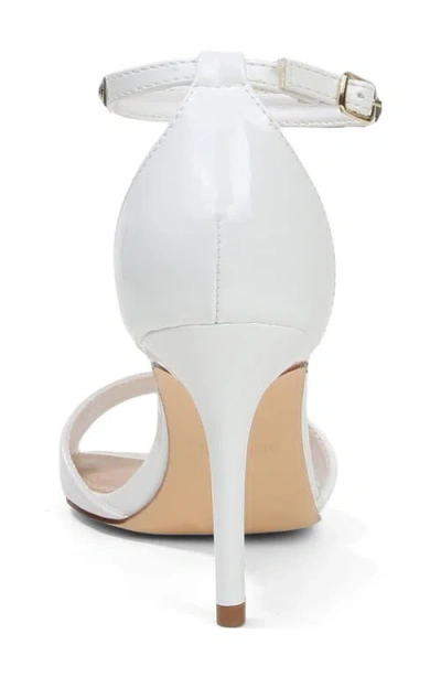 Berness Ankle Strap Sandal In White