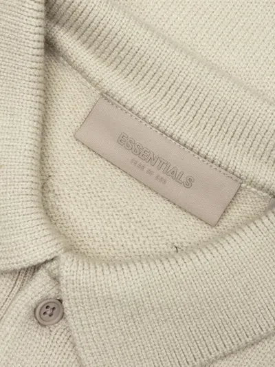 Essentials Knitted E Polo Shirt In Multi
