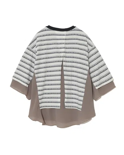 Undercover T-shirt With Insert Details In Multi