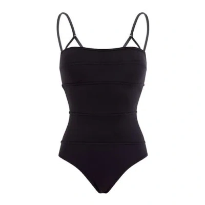 Vilebrequin Women Sculpting One-piece Swimsuit Solid In Black