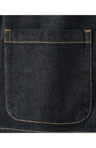 Mango Cazadora Clemence Jacket In Blue