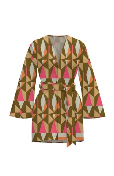 Diarrablu Short Duster In Multi