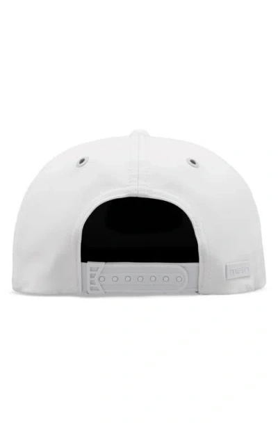 Melin Eagle Hydro 6-panel Snapback Ball Cap In White