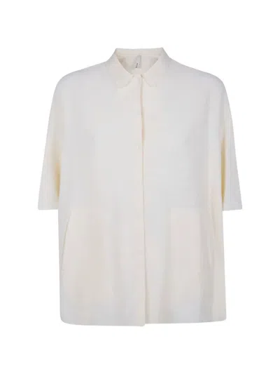 Boboutic Collared Shirt In White