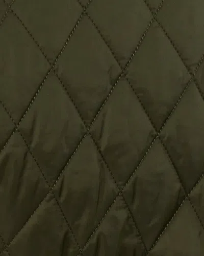 Barbour Annandale Corduroy-trimmed Quilted Shell Jacket In Green