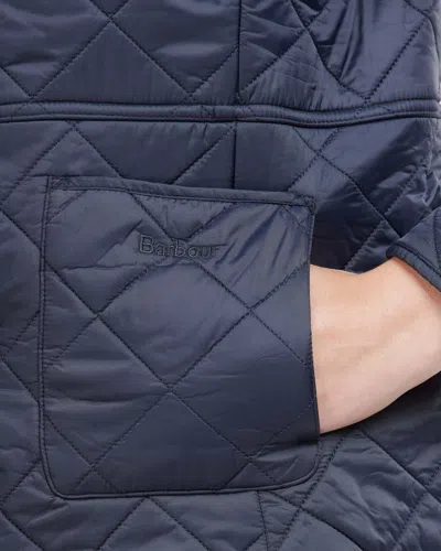 Barbour Deveron Polarquilt Womens Jacket In Blue