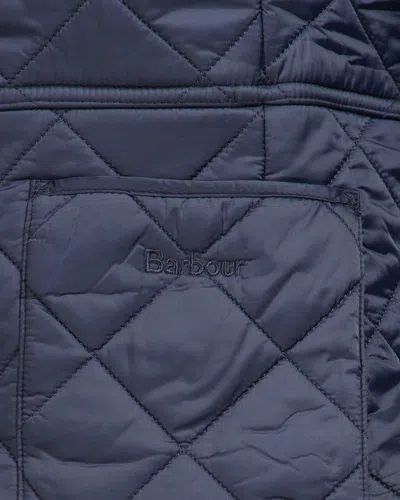 Barbour Deveron Polarquilt Womens Jacket In Blue