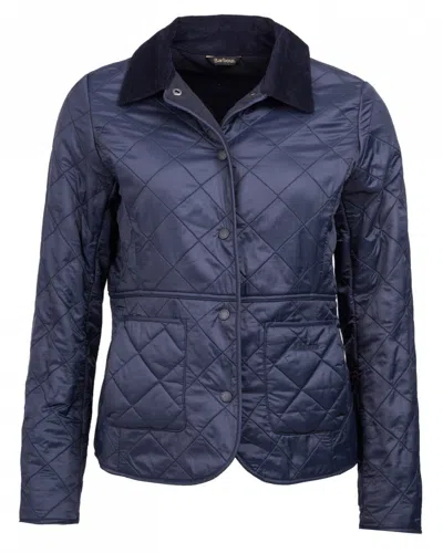 Barbour Deveron Polarquilt Womens Jacket In Blue