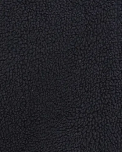 Barbour Dulsie High Pile Fleece Quilted Vest In Black