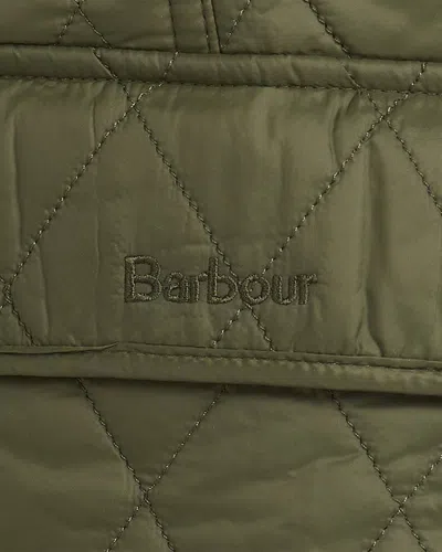 Barbour Otterburn Quilted Nylon Vest In Green
