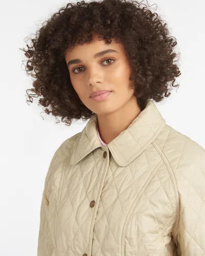 Barbour Summer Beadnell Womens Quilted Jacket In Neutral