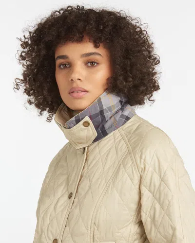 Barbour Summer Beadnell Womens Quilted Jacket In Neutral