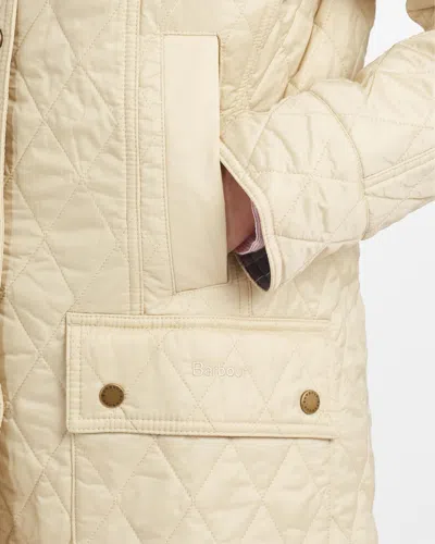 Barbour Summer Beadnell Womens Quilted Jacket In Neutral