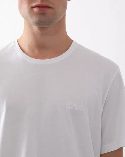 Hugo Boss Mens 2 Pack Comfort Loungewear T-shirts In Pattern