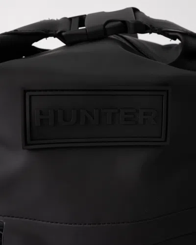 Hunter Delaney Mini Topclip Backpack In Black