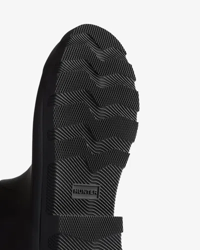 Hunter Downpour Mens Adjustable Boot In Black