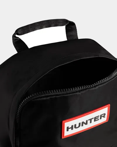Hunter Nylon Backpack Small In Black