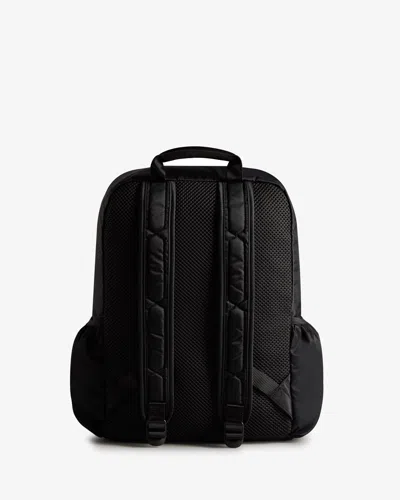 Hunter Nylon Large Backpack In Black