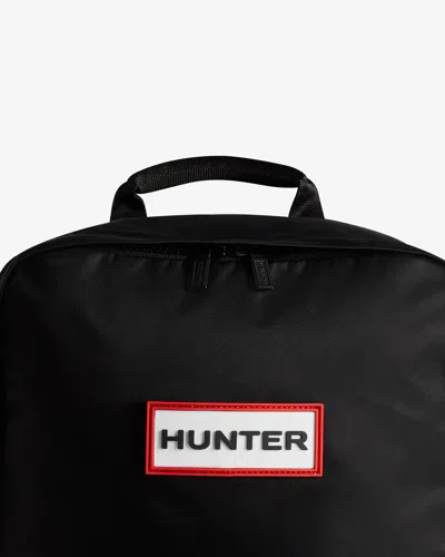 Hunter Nylon Large Backpack In Black