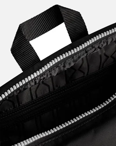 Hunter Nylon Large Topclip Backpack In Black