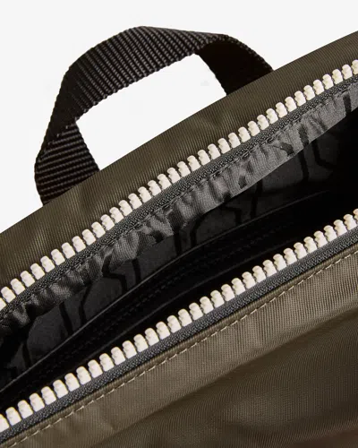 Hunter Nylon Mini Topclip Backpack In Green