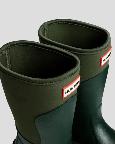 Hunter Unisex Balmoral Neoprene Short Boot In Multi