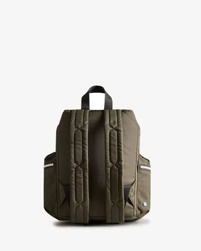 Hunter Nylon Mini Topclip Backpack In Green
