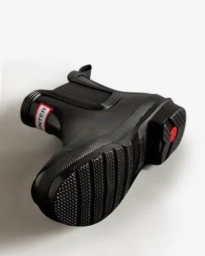 Hunter Original Chelsea Gloss Womens Boots In Black