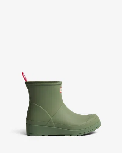 Hunter Original Play Waterproof Short Rain Boot In Green
