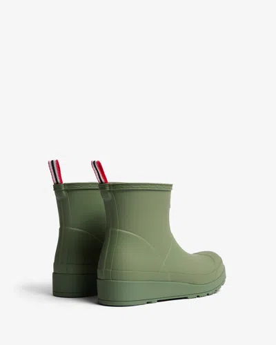 Hunter Original Play Waterproof Short Rain Boot In Green