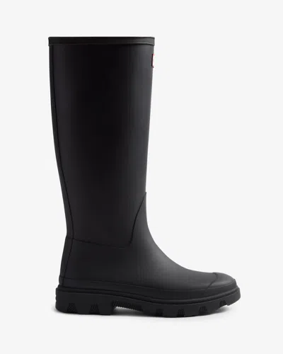 Hunter Unisex Downpour Tall Boot In Black