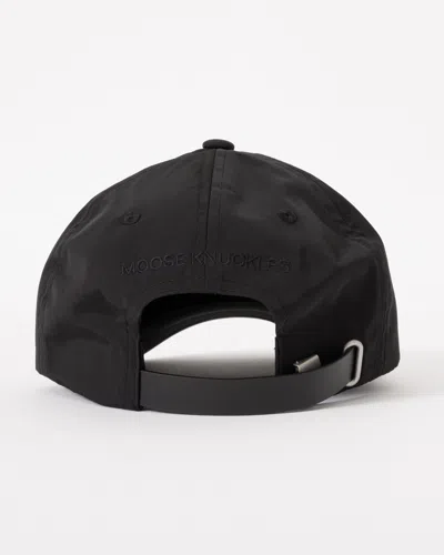 Moose Knuckles Crescent Logo Cap