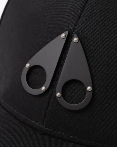 Moose Knuckles Front Logo Icon Cap In Brown