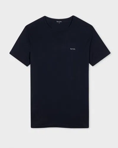 Paul Smith 3 Pack Mens Script Logo T-shirts In Black