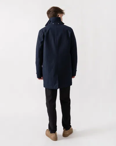 Paul Smith Mens Wool-blend Check Coat