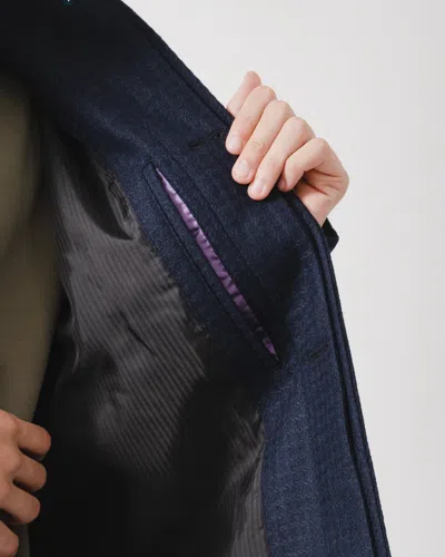 Paul Smith Mens Wool-blend Check Coat