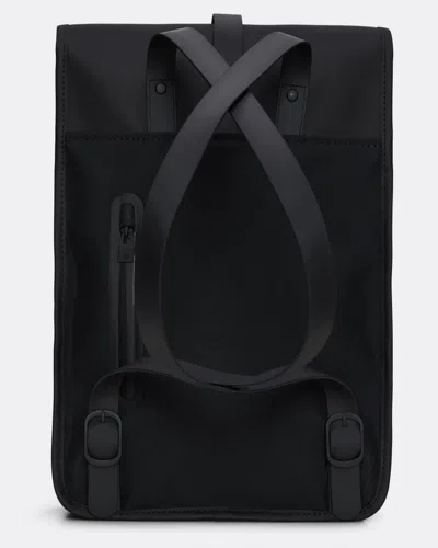 Rains Unisex Backpack Mini In Black