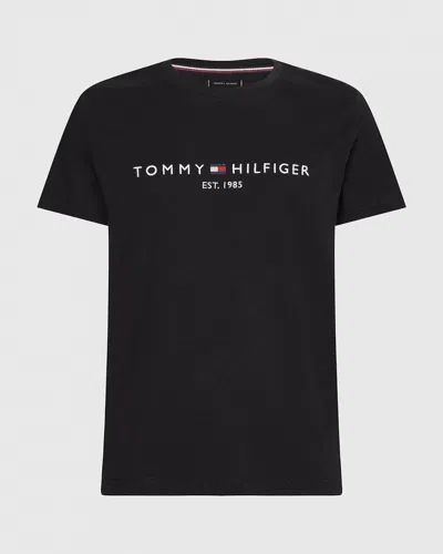 Tommy Hilfiger Mens Core Tommy Logo T-shirt In White