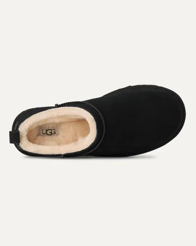 Ugg 10mm Classic Shearling Slipper Mules In Black