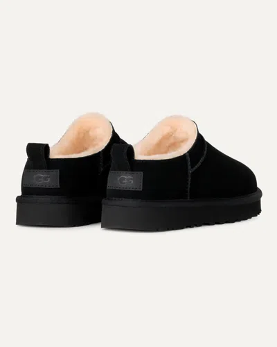 Ugg 10mm Classic Shearling Slipper Mules In Black