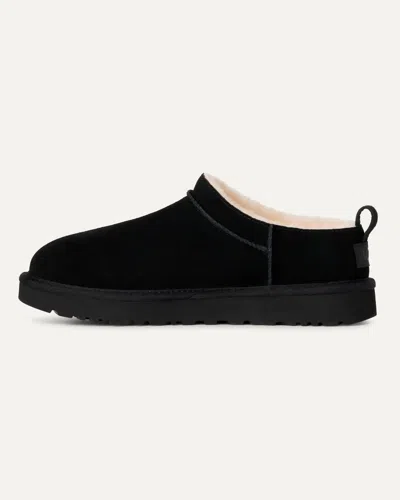 Ugg 10mm Classic Shearling Slipper Mules In Black