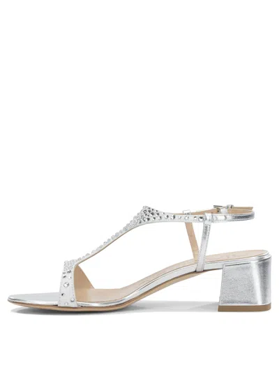 Ninalilou Sandals Silver In Silver