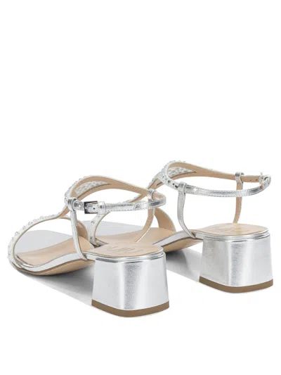 Ninalilou Sandals Silver In Silver