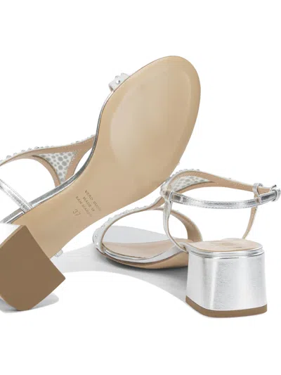 Ninalilou Sandals Silver In Silver