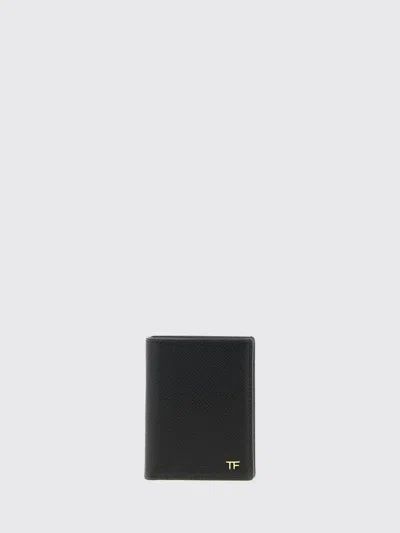 Tom Ford Foldable Card Holder In Black